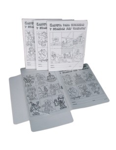 CARPETA SOLAPAS MARIOLA Fº COLOREAR E.20